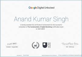 online marketing google certificaat