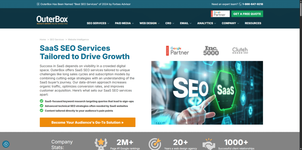 saas online marketing